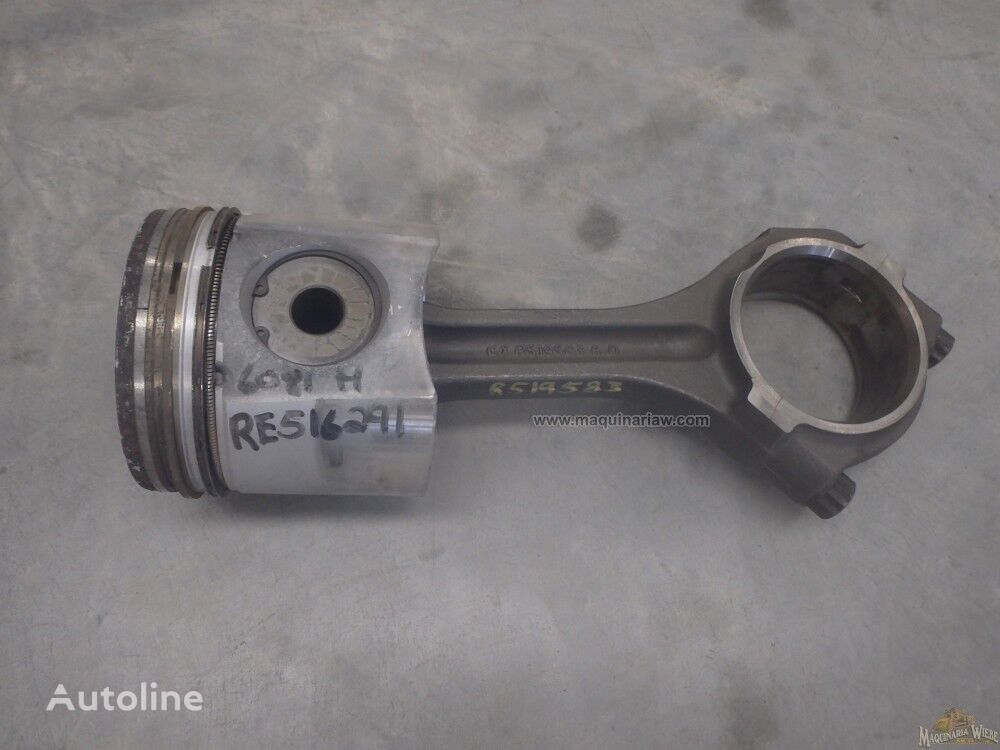 piston RE516291 pour excavateur John Deere 6081H