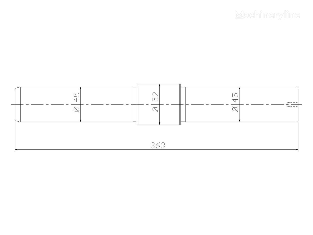 υδραυλικό σφυρί DEMOTER S 85 για έμβολο