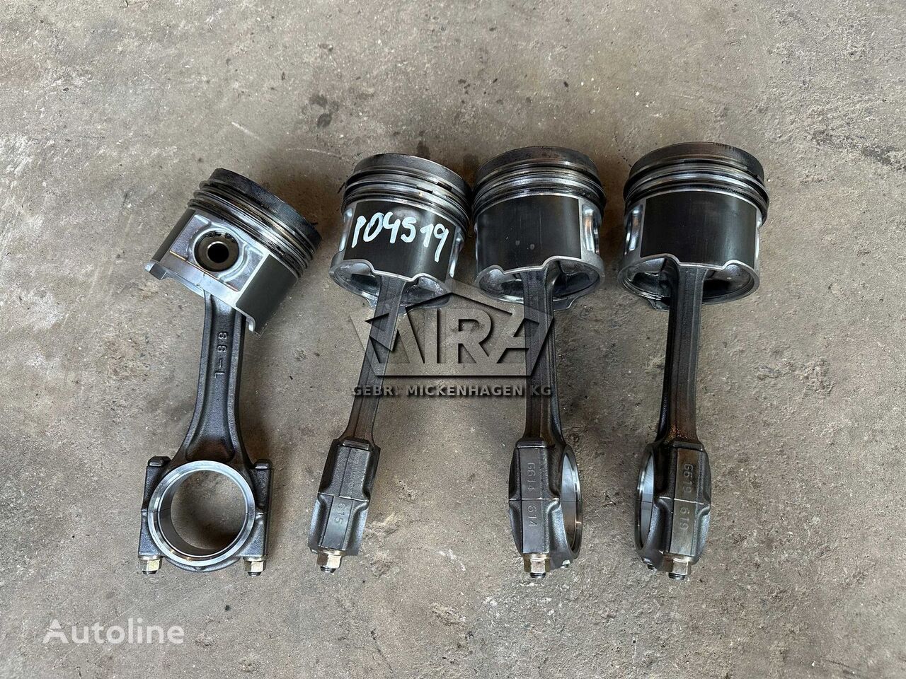 Piston Caterpillar Kolben Satz untuk wheel loader Caterpillar 907H - Machineryline