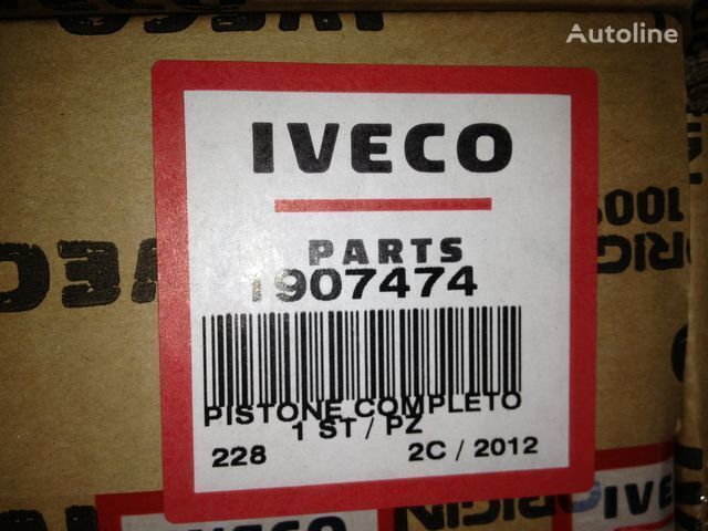 Pistão IVECO Class B - Diameter 137 1907474 para camião IVECO EUROTRAKKER E37 - Autoline