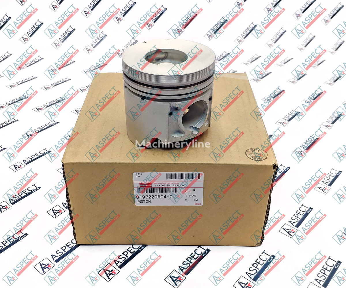 Isuzu 8972206040 piston for Hitachi EX75US-5, EX75US-7, EX75UR-5, ZX60-HCMC  excavator