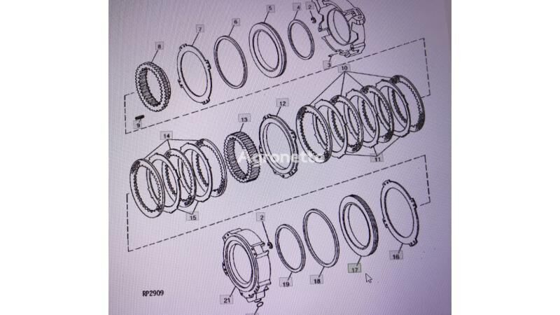 John Deere R97382 piston for John Deere 4555/4755/4955 wheel tractor