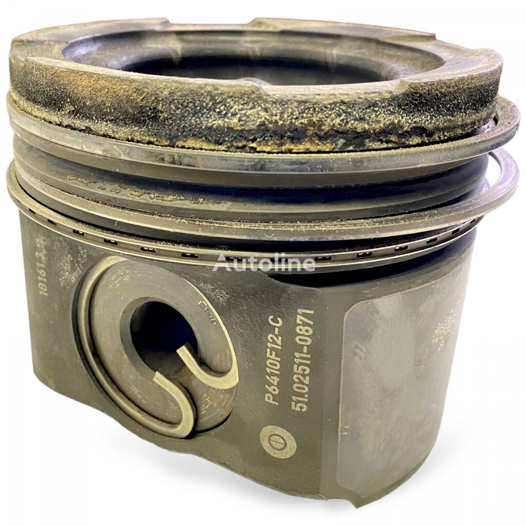 piston MAN TGX 26.440 (01.07-) P6410F12C pour tracteur routier MAN TGL, TGM, TGS, TGX (2005-2021)