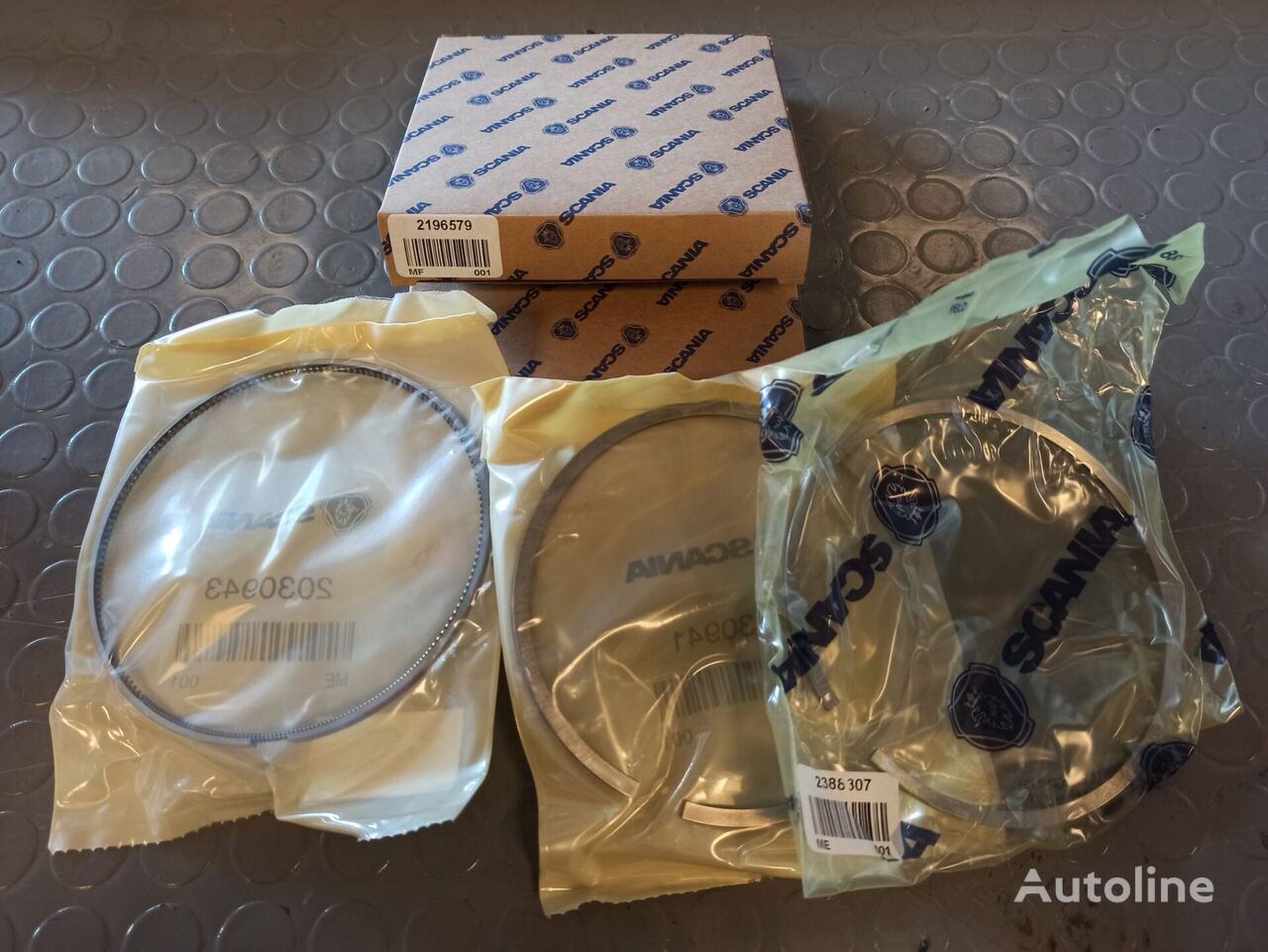 бутален пръстен Scania PISTON RING KIT - 2196579 2196579 за влекач