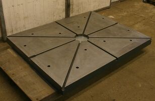 Aufspannplatte mit T Nut ploča za ma&scaron;ine za obradu metala