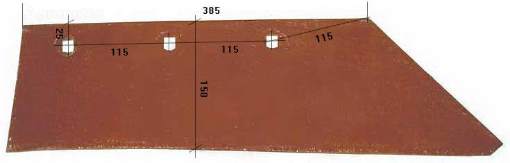 1/S 1023/02053/1 reja de arado para Oscar arado