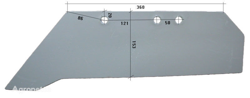 90060051/L ploughshare for Skjold plough