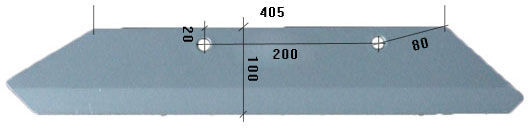 HARDOX500 reja de arado para Ventzki arado