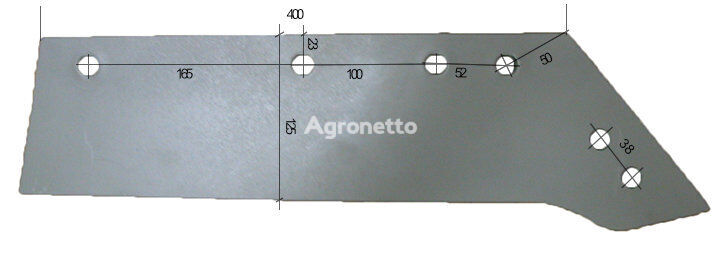 soc HARDOX500 1867679/P pour charrue International