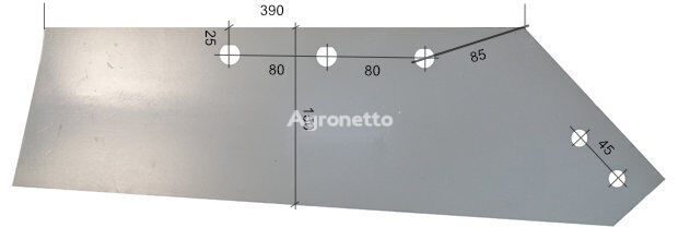 P HARDOX500 reja de arado para Landsberg 1903673/P arado