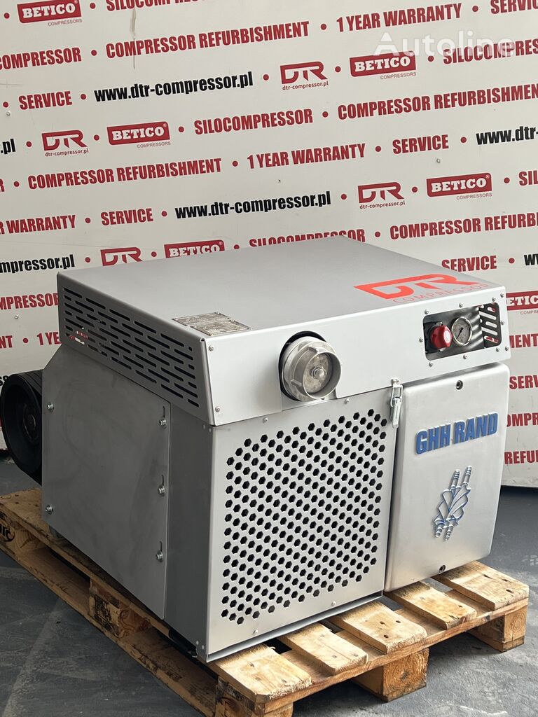 Ghh Rand Cs85 w zabudowie Riwo z chłodnicą powietrza pneumatische compressor voor trekker