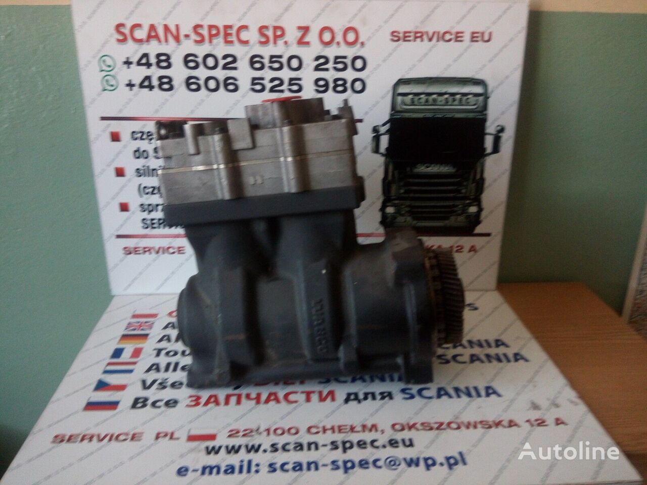 compresor pneumatic Scania XPI 2039906 pentru cap tractor Scania SERIE  R