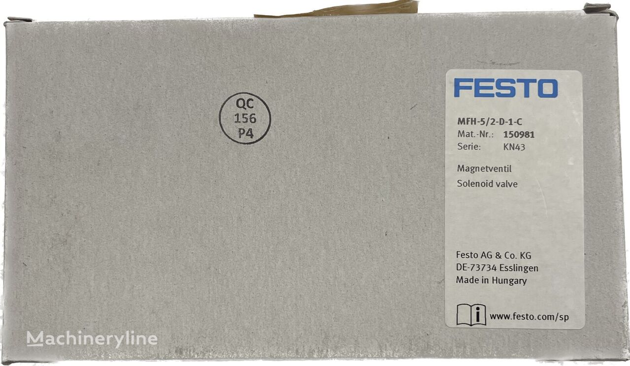 Festo MFH-5/2-D-1-C pneumatic valve for industrial robot