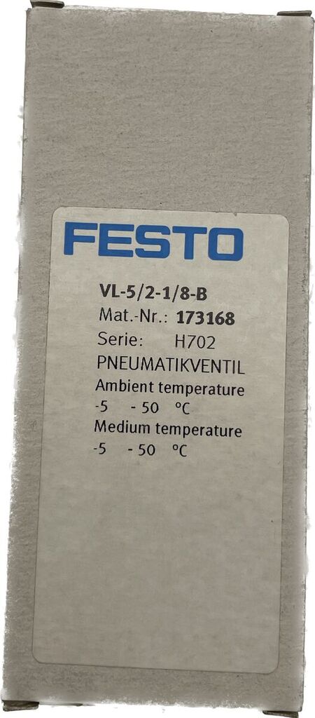 Festo Pneumatikventil VL-5/2-1/8-B válvula neumática para maquinaria industrial