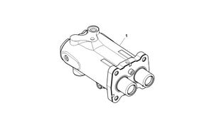 John Deere 9470RX RE341850 pneumatic valve for John Deere 9470RX crawler tractor