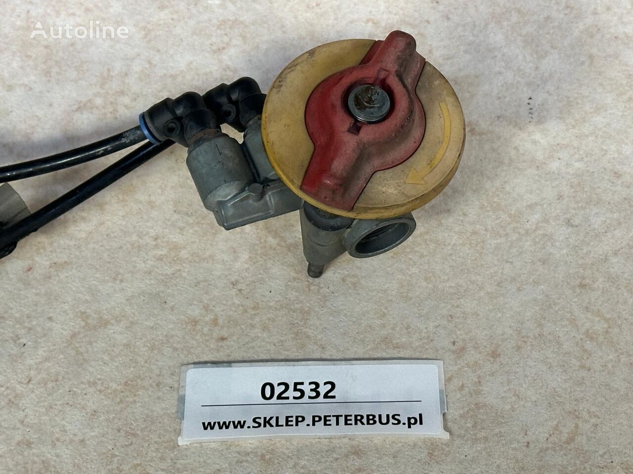 supapă pneumatică Knorr-Bremse 0 481 004 501 pentru autobuz