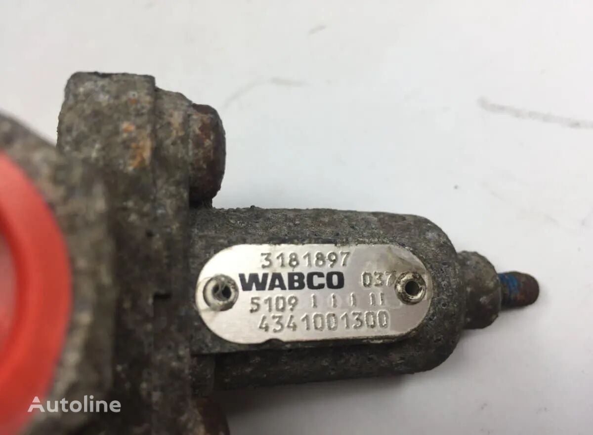 Soupape pneumatique Regulator de Presiune Aer 3181897 pour camion WABCO 5109 4341001300 - Autoline