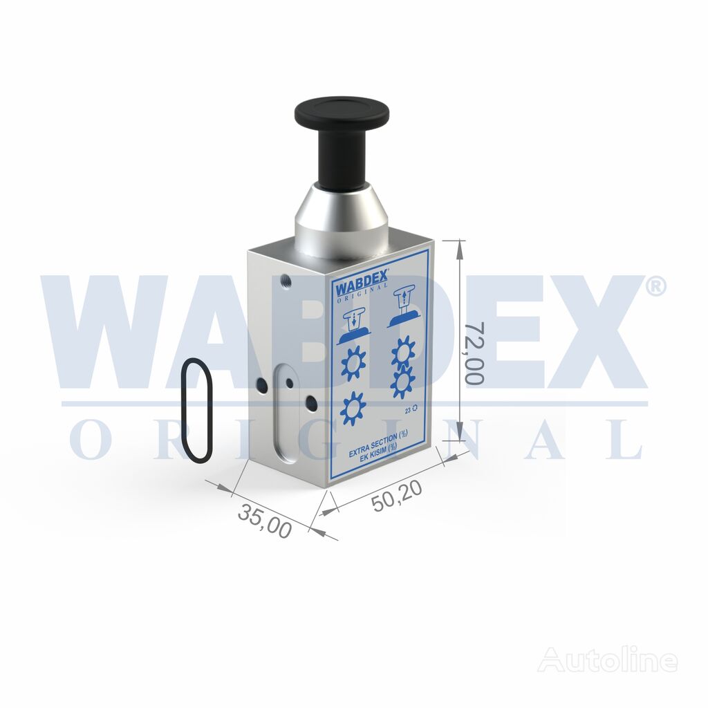 Wabdex JOYSTICK pneumatic valve for truck