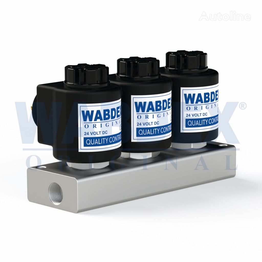 Wabdex THREE-WAY SOLENOID VALVE (12V/24V) válvula neumática para camión