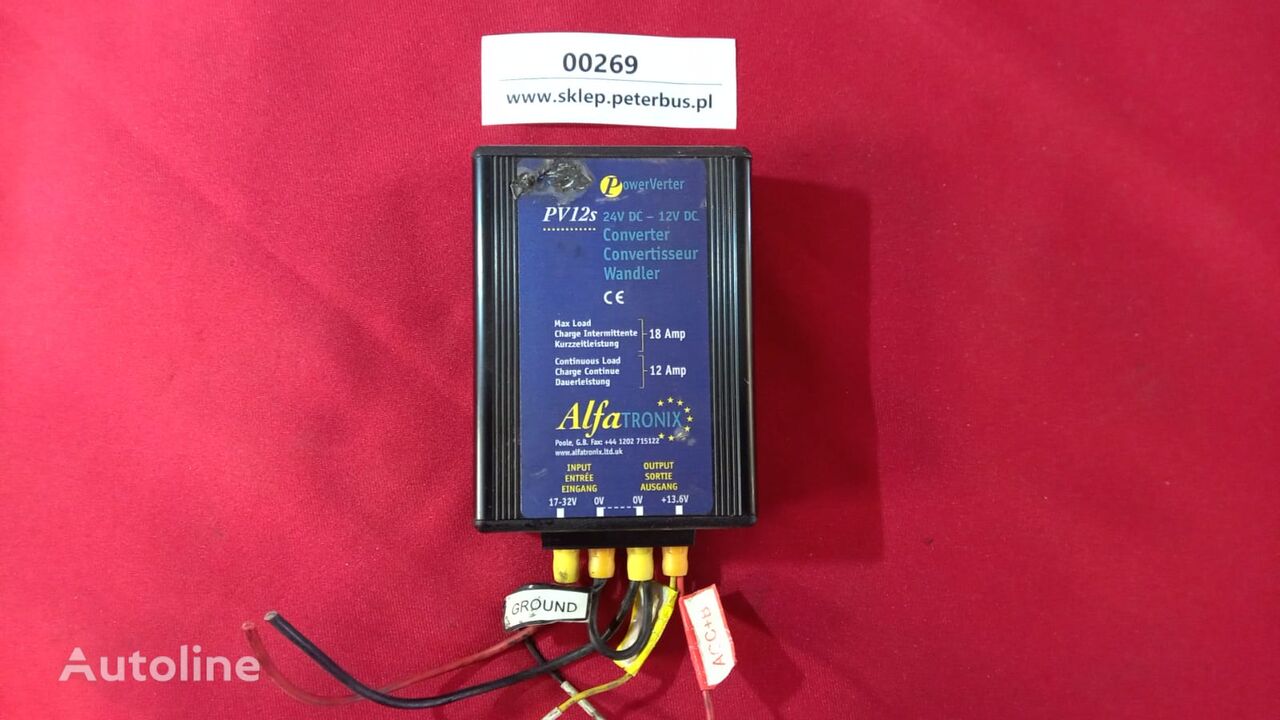 Alfatronix PV12s power inverter for bus