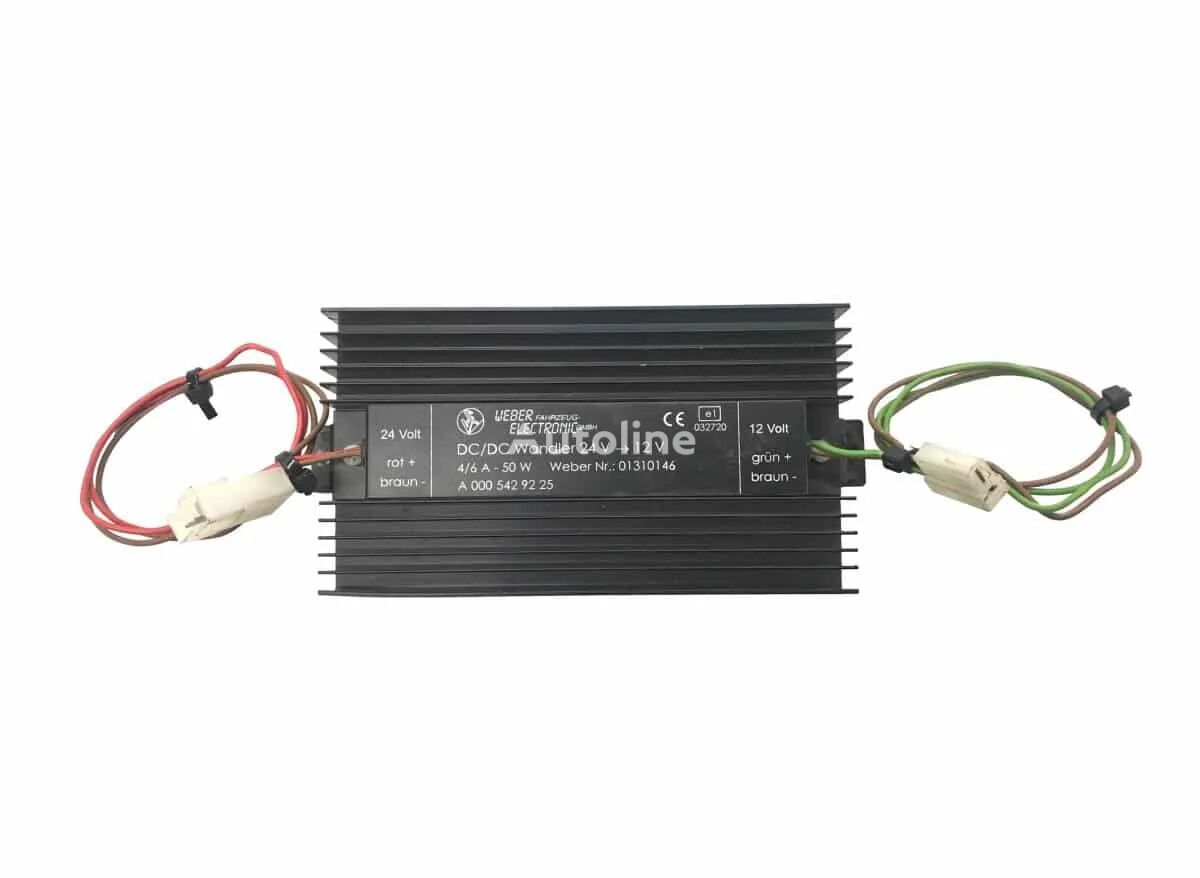 преобразователь напряжения Convertor de Tensiune DC/DC 24V la 12V, 4/6A, 50W A для грузовика Mercedes-Benz A0005429225