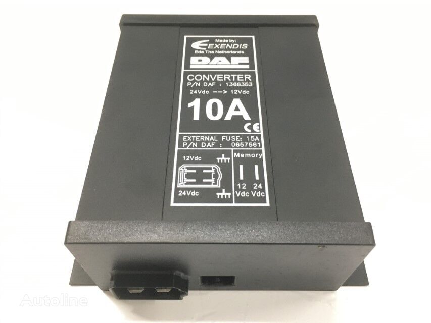 DAF Omvormer 24V/12V 10A CF75 1368353 power inverter for truck