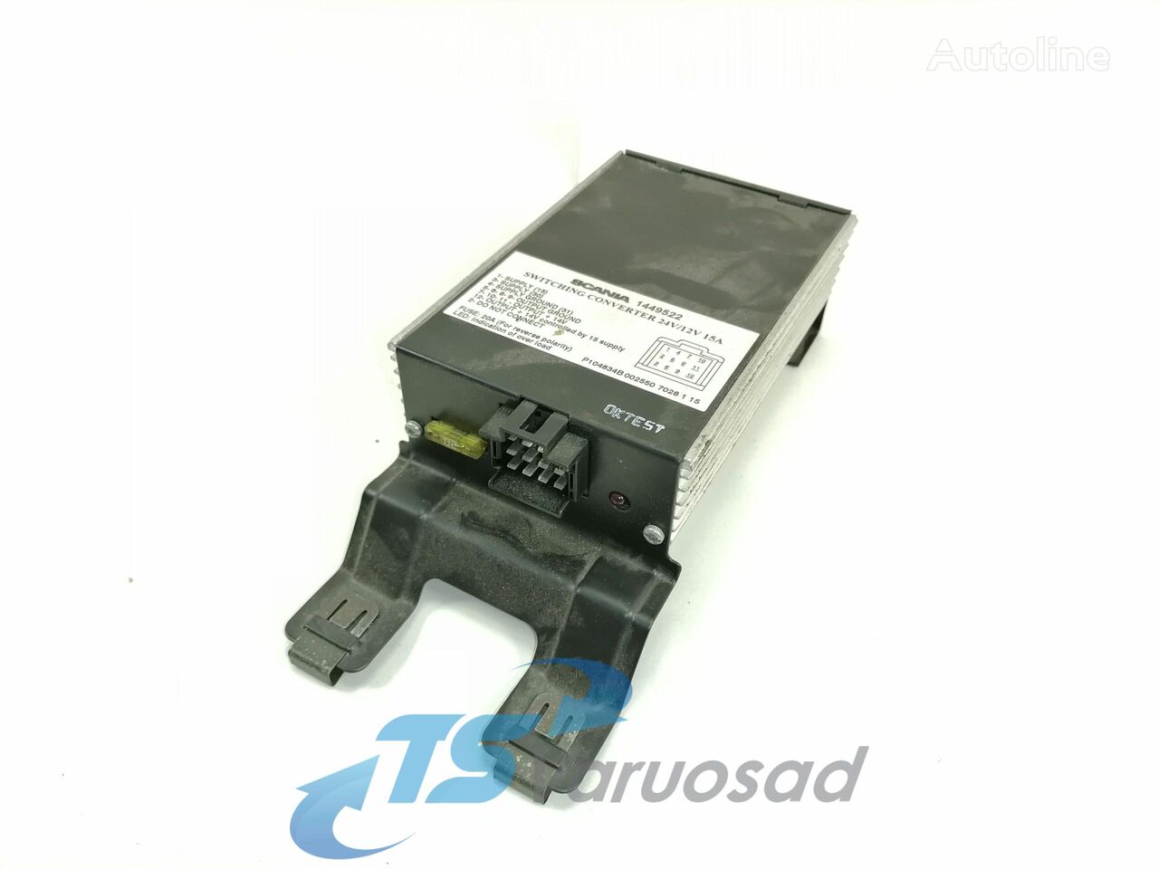 Inverter daya Scania Voltage converter 1436206 untuk tractor head Scania R420 - Autoline