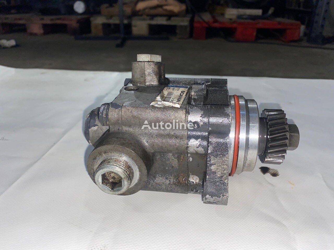 Scania : R / DC16 Bomba de Direção VT75A 2108038 power steering pump for Scania truck