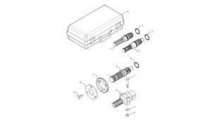 87567419 power take off shaft for New Holland T6090  wheel tractor