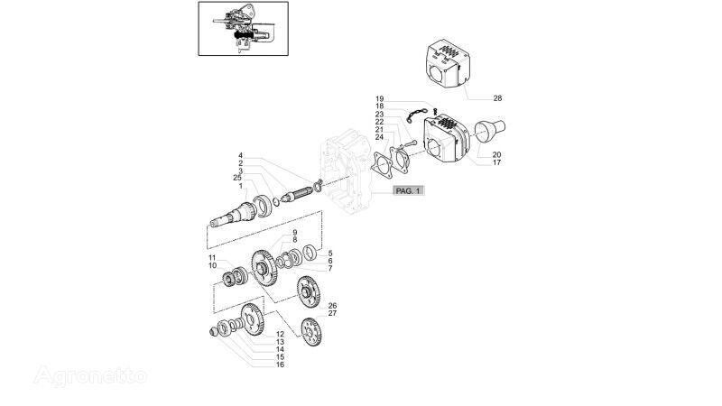 wał odbioru mocy New Holland T6010 T6070 Wałek przegubowy 6t splines, 182mm l 47130743 47130743 do ciągnika kołowego New Holland T6010 T6070