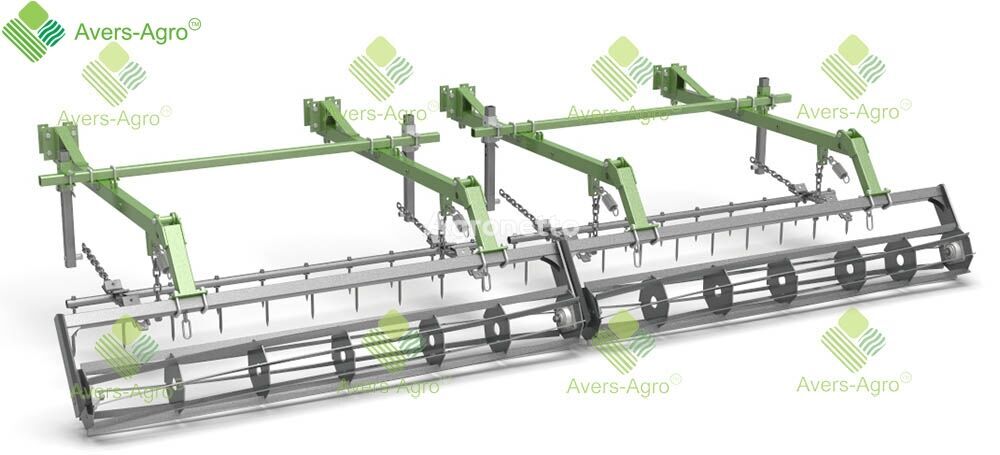 عجلة التعبئة Rollers packaged on the cultivator ASK 5.30 with double row toot لـ آلة التعشيب والفلاحة