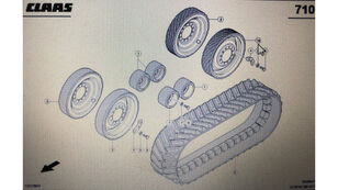 polea para Claas Lexion 460 cosechadora de cereales