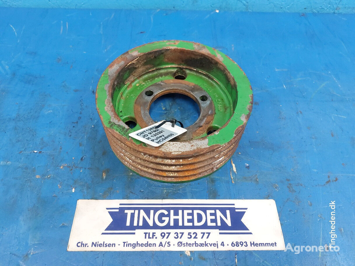 pulley for John Deere 9780i grain harvester