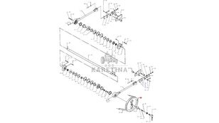 kladka D28450603 na kolesov&eacute;ho traktora Massey Ferguson MF 30