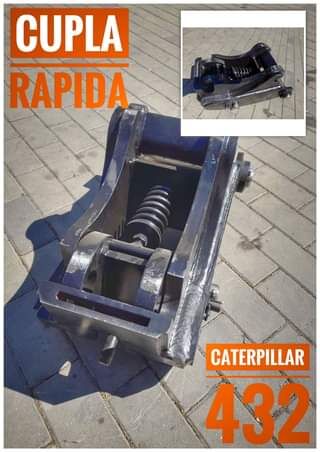 cuplare rapidă pentru buldoexcavator Caterpillar 432