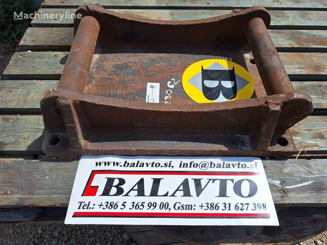 Attachment plate S50 enganche rápido para excavadora