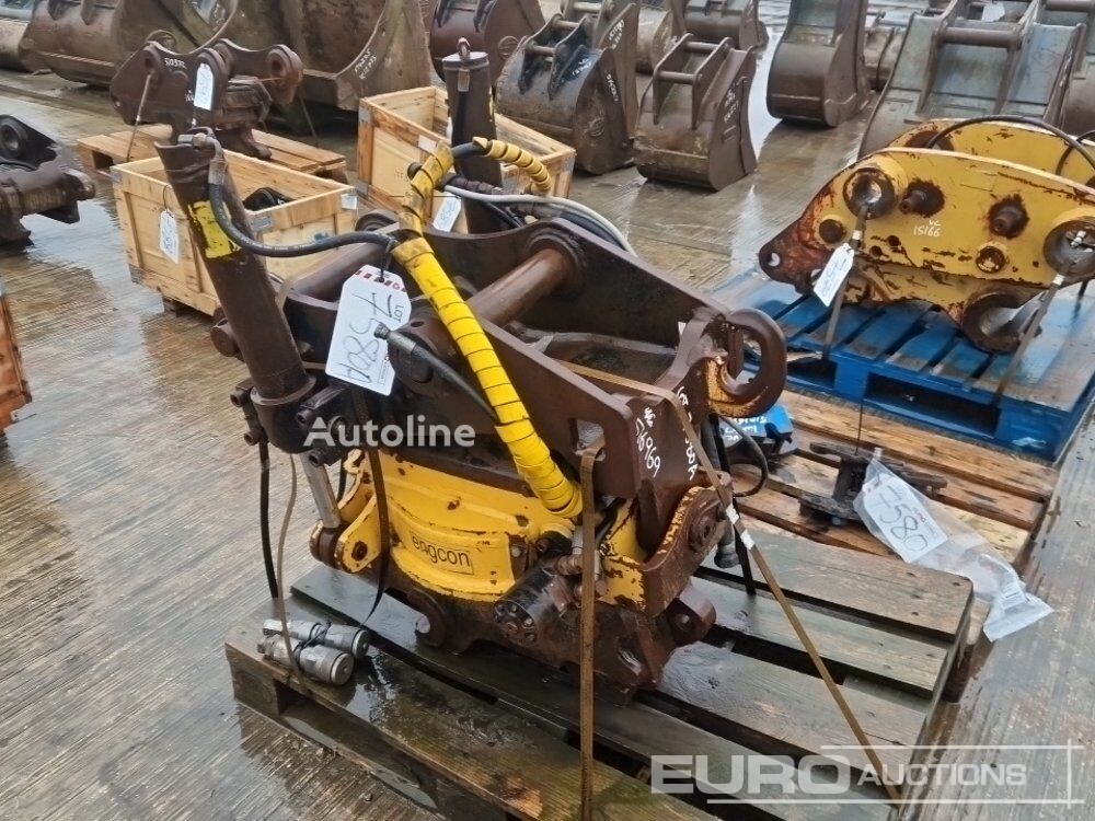 Attache rapide Engcon Hydraulic Double Lock Rotating Tilting QH 65mm Pin to suit 13 To - Autoline