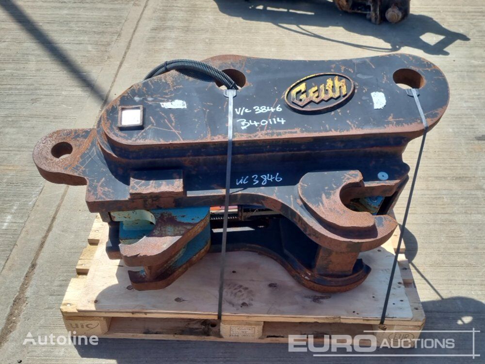 attacco rapido Geith Hydraulic Double Lock QH 100mm Pin to suit 40 Ton Excavator