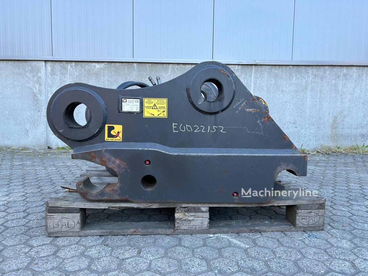 Квик-каплер Gjerstad G90 HYDRAULIC для экскаватора Caterpillar 336F-340F - Machineryline