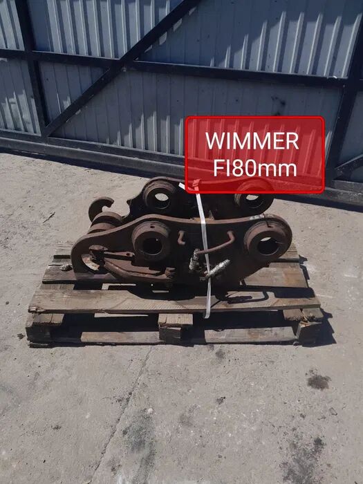 Wimmer Szybkozlacze hydrauliczne Quick Hitch qh fi80mm do koparki 80mm  quick coupler for excavator