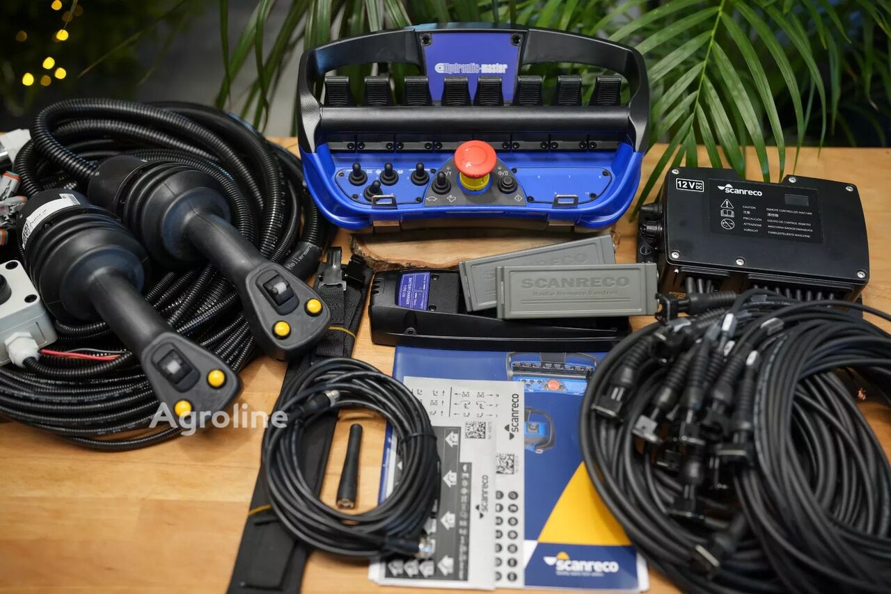 Scanreco RC400 Maxi 8 Padova + 2x JP Džojstika radio daljinsko upravljanje za mašine za šumarstvo - Agroline