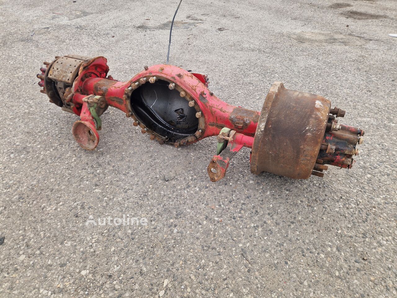 Zadnji most DAF Obudowa Mostu Napędowego AAS1339 1339 CF ATI 75 Resor / Bęben Po 1250775 za tovornjak DAF DAF CF ATI 75 AE - Autoline