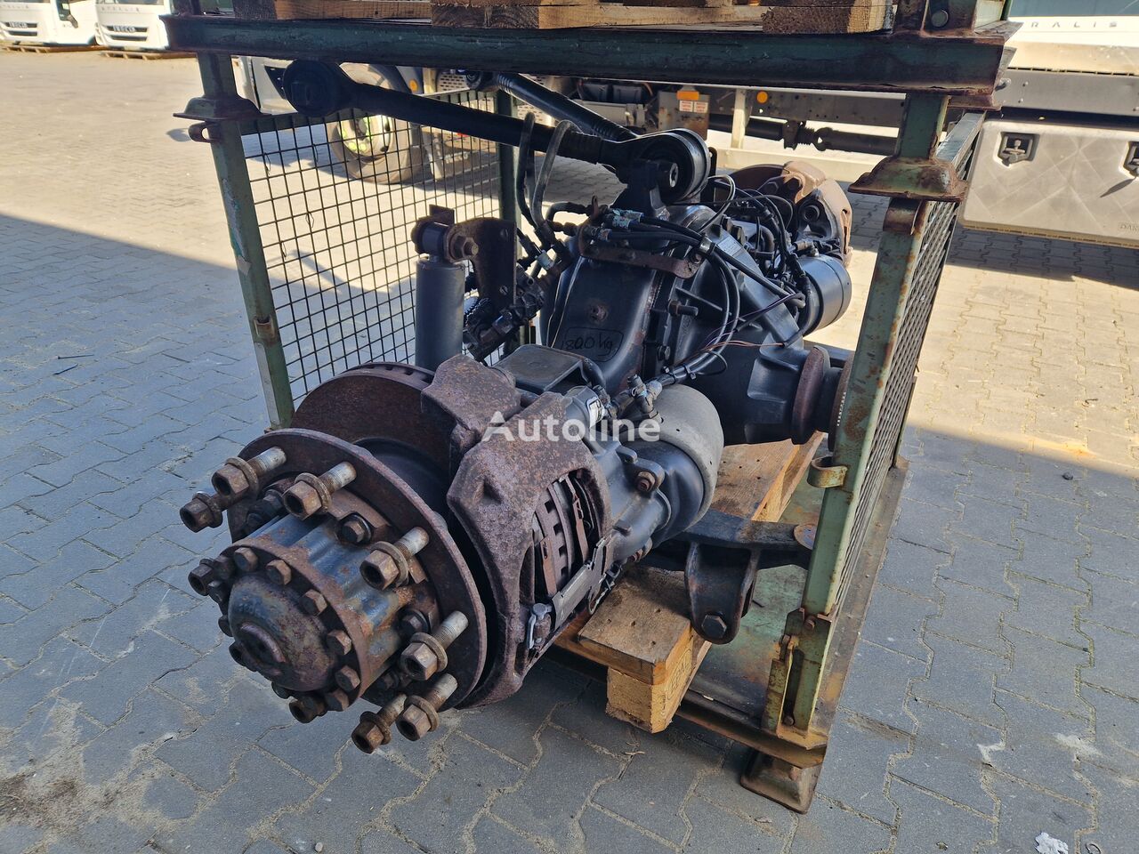 المحور الخلفي IVECO Rear Axle Most napędowy Tylny Hinterachse Stralis 6x2 3.70 MS17X لـ الشاحنات IVECO Rear Axle Most napędowy Tylny Hinterachse Iveco Stralis 6x2 3.70 MS17X Meritor 37/10