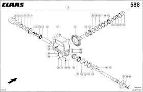 Claas ротора 694712 reductor para Claas Lexion 760-470  cosechadora de cereales