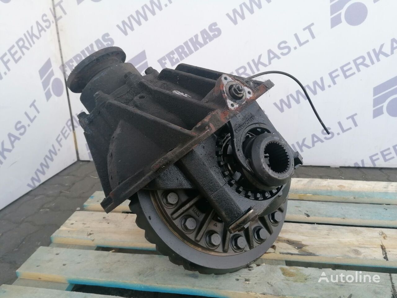 牵引车 MAN TGA 的 减速器 differential ratio 3.08 81350106135