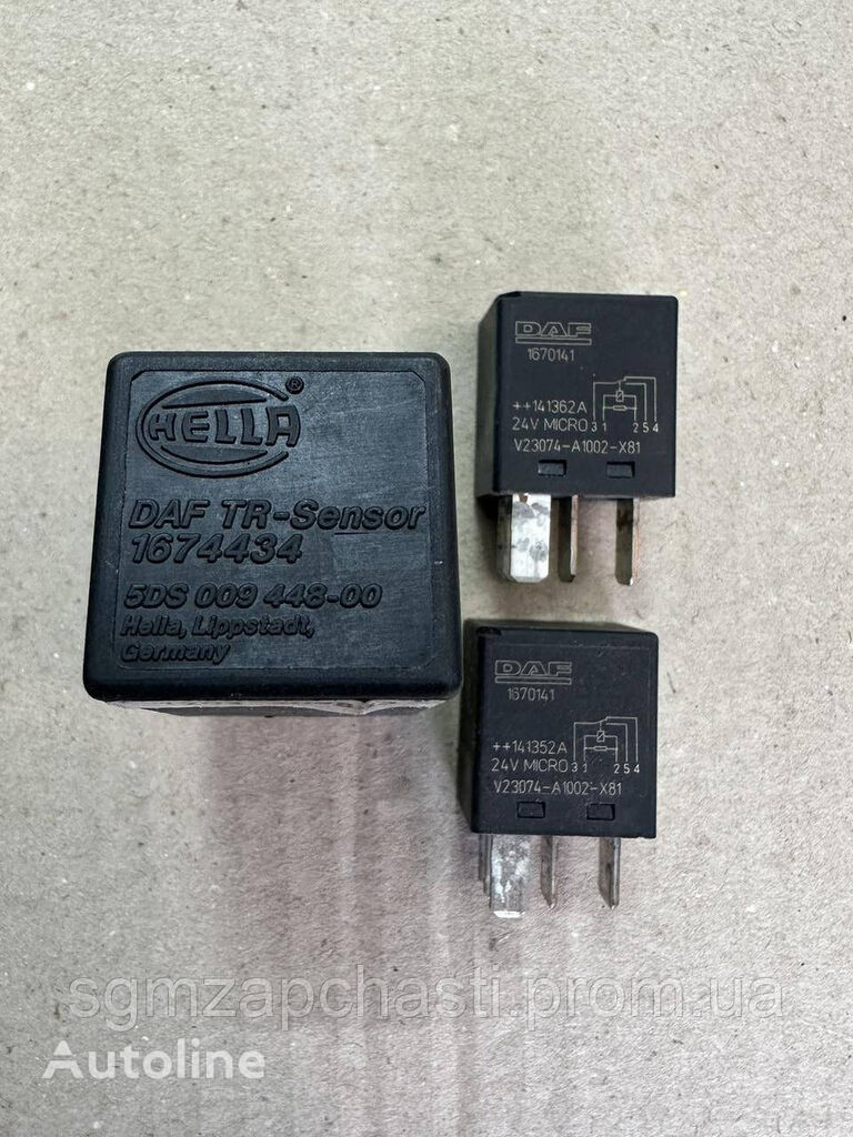 Hella 1674434 relay for DAF 1674434 truck