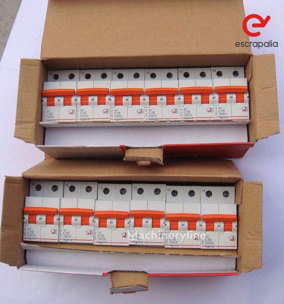 Releu LEGRAND. 1P + N C16 R pentru echipament industrial de vânzare | Machineryline RO Releu LEGRAND. 1P + N C16 R pentru echipament industrial - Machineryline