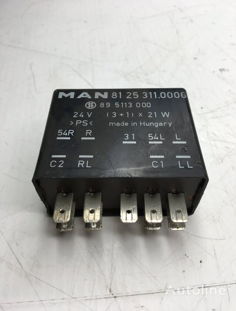 MAN 3-series 8.163 relæ til MAN lastbil