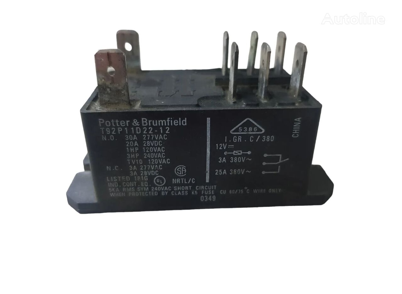 트랙터 트럭용 릴레이 PRZEKAŹNIK ELEKTROMAGNETYCZNY AGREGAT CARRIER SUPRA 850 T92P11D2 T92P11D22-12