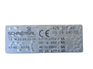 rel&eacute; Schmersal Protect AZR321 AR Sicherheitsrelais (Schutzt&uuml;rw&auml;chter/Not-Halt-A na priemyseln&eacute;ho stroja